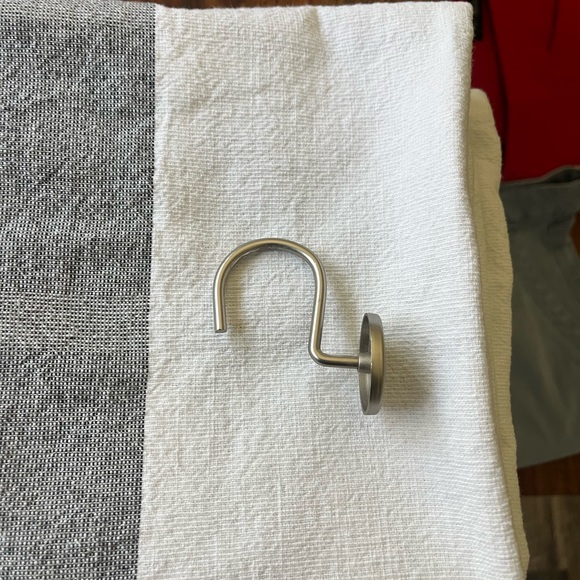 Like New - Project 62 shower curtain with 12 hooks. - Picture 3 of 5